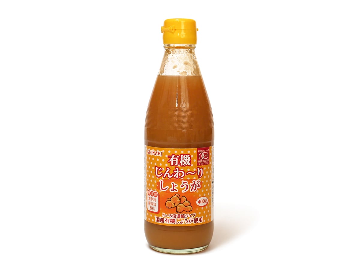 HIKARI　有機じんわ〜り生姜　400g