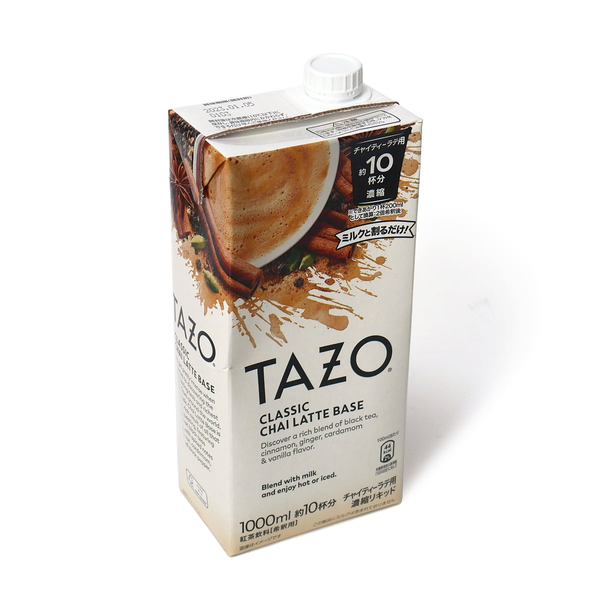 TAZO チャイティーラテベース　1,000ml　1本